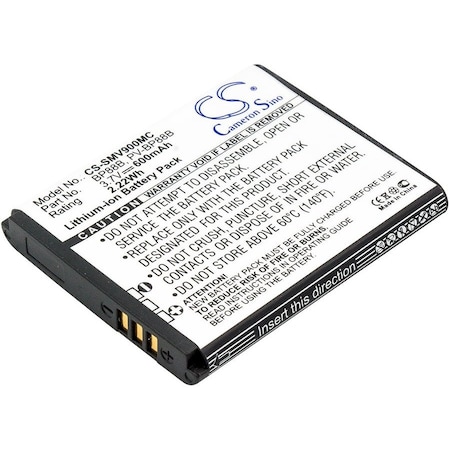 Bsc Preferred Samsung EC-MV900FBPWUS MV900 MV900F Camera Replacement Battery CS-SMV900MC